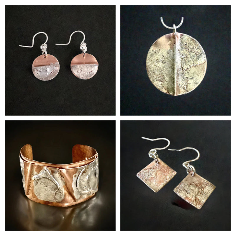 Silver Fusion Over Copper