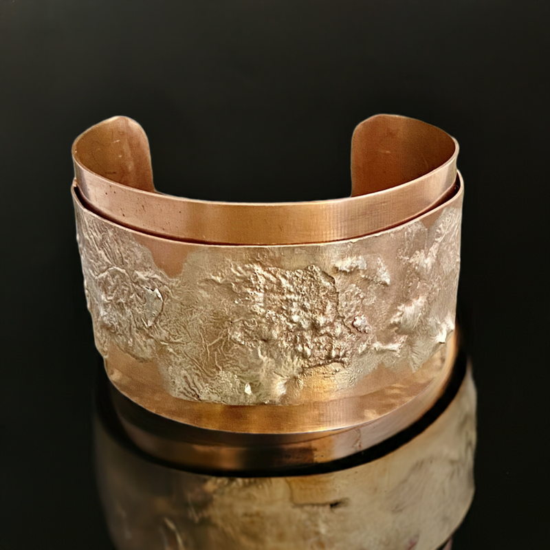 #227 Silver Fusion Cuff w/o Folds