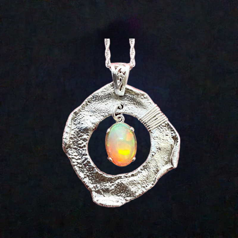 #357 Opal Pendulum