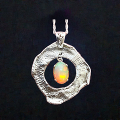 #357 Opal Pendulum