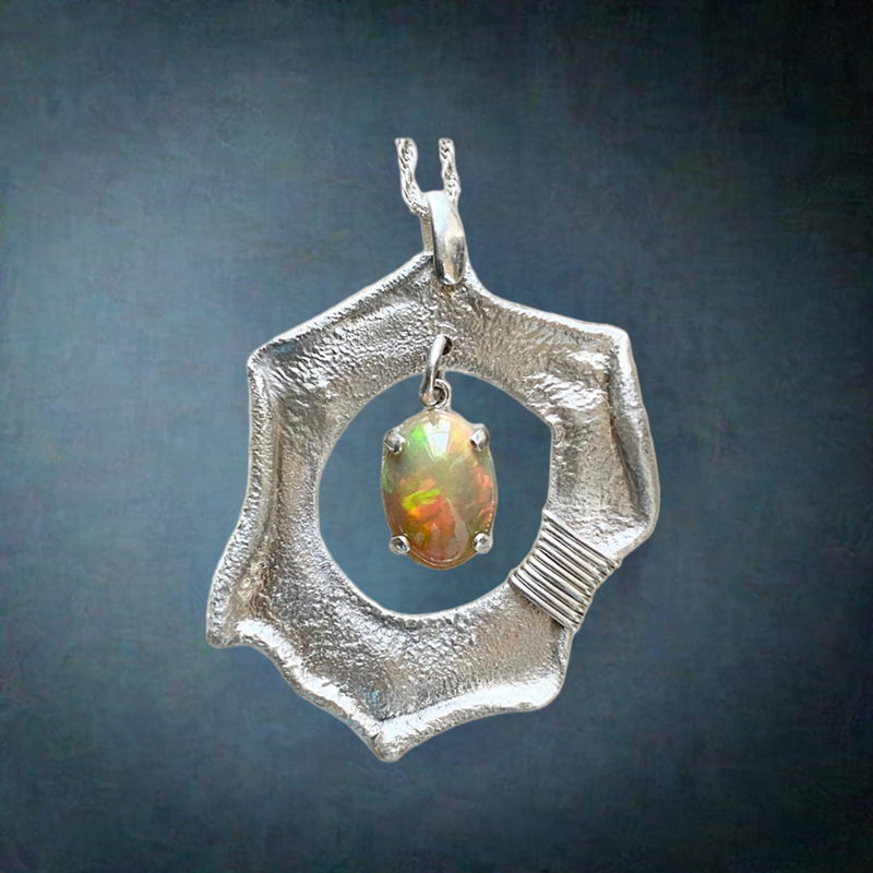 #357 Opal Pendulum