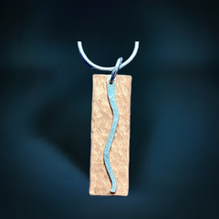#499 Snake Pendant