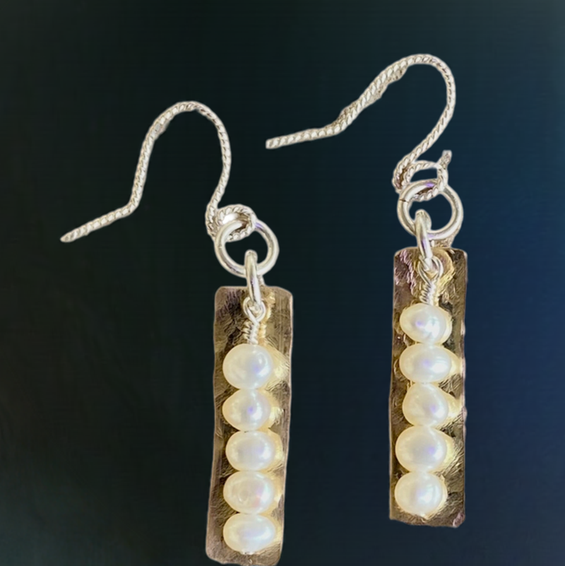 #508 Gold Fill & Pearl Earrings