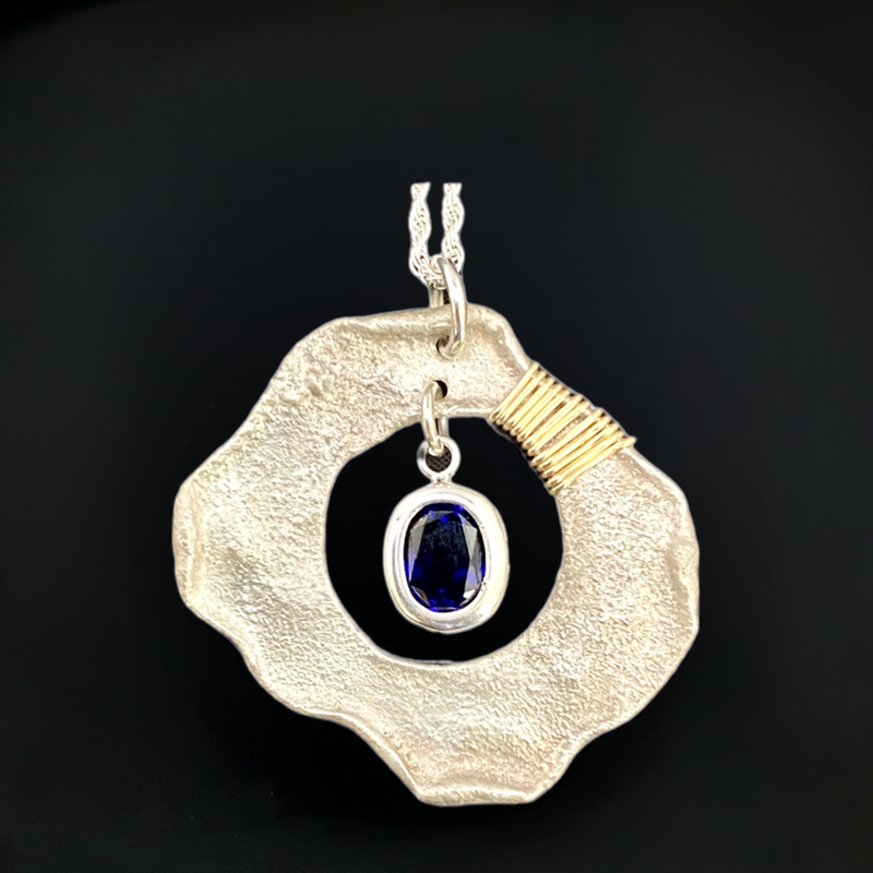 #608 Sapphire Pendulum