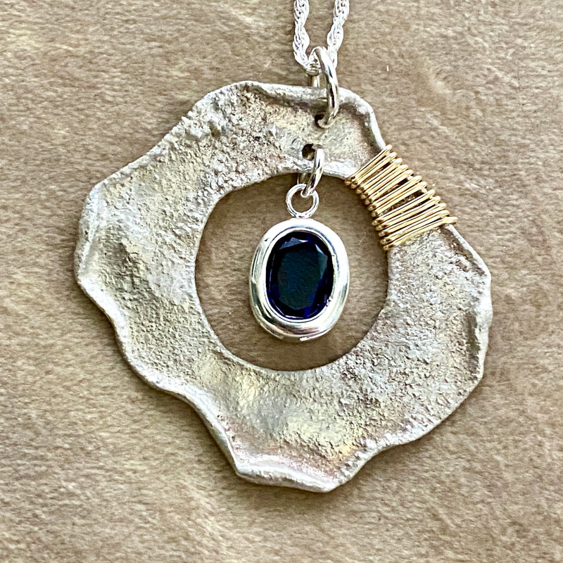 #608 Sapphire Pendulum