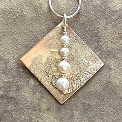 #681 Silver Fusion w/Pearls