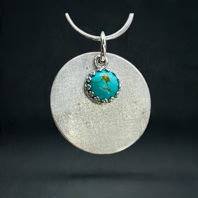 #683 Kingman Turquoise Pendant