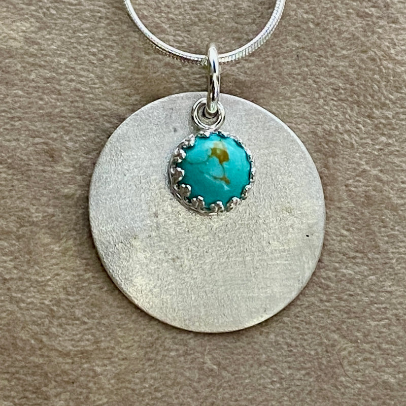 #683 Kingman Turquoise Pendant