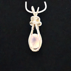 #717 Rose Quartz Wrapped