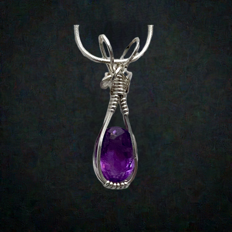 #718 Amethyst Wrapped