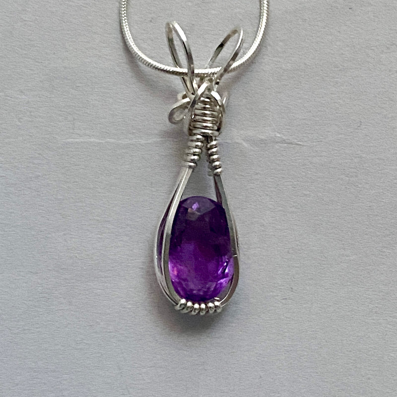 #718 Amethyst Wrapped