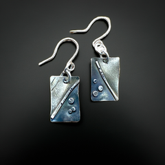 #756 Wildflower Geometric Earrings