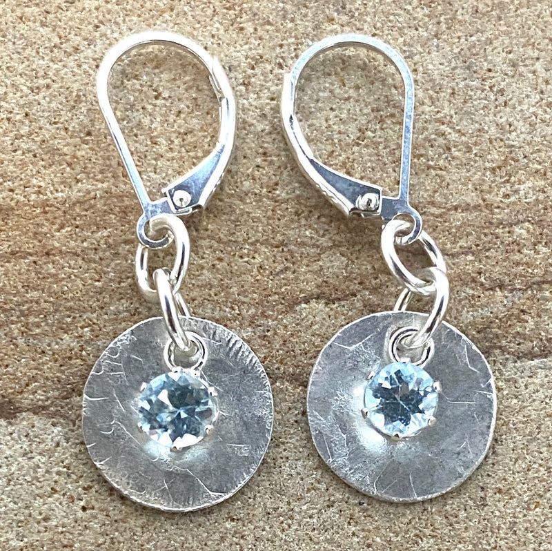 Aquamarine Earrings #572